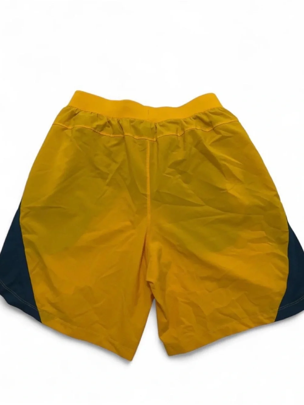 Under Armour Men’s Gold Athletic Shorts with Black Panels